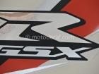 SUZUKI GSX-R 600 2008 ORANGE SILVER DECAL KIT