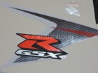 SUZUKI GSX-R 600 2008 BLUE WHITE DECAL KIT