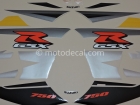 SUZUKI GSX-R 750 2004 YELLOW BLACK DECAL KIT