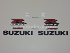 SUZUKI GSX-R 750 2006 BLACK DECAL KIT