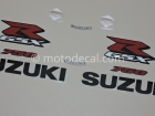 SUZUKI GSX-R 750 2006 BLACK DECAL KIT