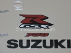 SUZUKI GSX-R 750 2006 BLACK DECAL KIT