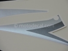 SUZUKI GSX-R 750 2007 BLUE BLACK DECAL KIT