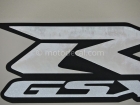 SUZUKI GSX-R 750 2009 BLACK DECAL KIT