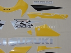 SUZUKI GSX-R 750 2001 YELLOW BLACK DECAL KIT