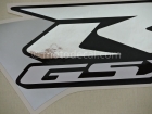 SUZUKI GSX-R 750 2001 YELLOW BLACK DECAL KIT