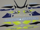 SUZUKI GSX-R 600 2001 BLUE BLACK DECAL KIT