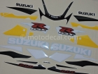 SUZUKI GSX-R 600 2001 YELLOW DECAL KIT