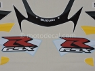 SUZUKI GSX-R 600 2001 YELLOW DECAL KIT