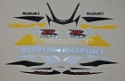 SUZUKI GSX-R 600 2001 YELLOW DECAL KIT