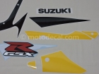 SUZUKI GSX-R 600 2001 YELLOW DECAL KIT