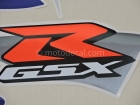 SUZUKI GSX-R 600 2002 BLUE SILVER DECAL KIT
