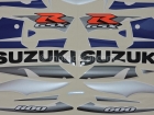 SUZUKI GSX-R 600 2002 BLUE SILVER DECAL KIT