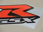 SUZUKI GSX-R 600 2002 BLACK YELLOW DECAL KIT