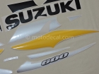 SUZUKI GSX-R 600 2002 BLACK YELLOW DECAL KIT