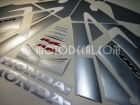 HONDA CBR 600RR 2004 BLACK SILVER DECAL KIT