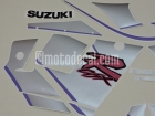 SUZUKI GSX-R 1100 1992 BLACK SILVER DECAL KIT