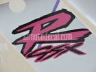 SUZUKI GSX-R 1100 1992 BLACK SILVER DECAL KIT