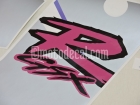 SUZUKI GSX-R 1100 1992 BLACK SILVER DECAL KIT