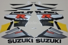 SUZUKI GSX-R 1000 2004 YELLOW GREY DECAL KIT