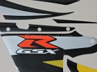 SUZUKI GSX-R 1000 2004 YELLOW GREY DECAL KIT