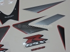SUZUKI GSX-R 1000 2006 BLACK DECAL KIT