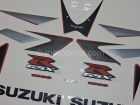 SUZUKI GSX-R 1000 2006 BLACK DECAL KIT
