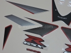 SUZUKI GSX-R 1000 2006 BLACK DECAL KIT