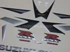 SUZUKI GSX-R 1000 2006 GREY DECAL KIT