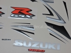 SUZUKI GSX-R 1000 2007 YELLOW SILVER DECAL KIT