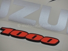 SUZUKI GSX-R 1000 2007 YELLOW SILVER DECAL KIT