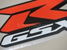SUZUKI GSX-R 1000 2007 YELLOW SILVER DECAL KIT