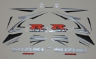 SUZUKI GSX-R 1000 2007 YELLOW SILVER DECAL KIT