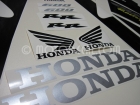 HONDA CBR 600RR 2005 RED DECAL KIT