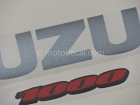SUZUKI GSX-R 1000 2007 ORANGE BLACK DECAL KIT