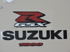 SUZUKI GSX-R 1000 2007 BLACK DECAL KIT