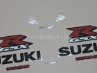 SUZUKI GSX-R 1000 2007 BLACK DECAL KIT