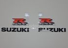 SUZUKI GSX-R 1000 2009 BLUE WHITE DECAL KIT