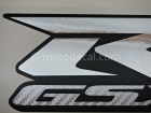 SUZUKI GSX-R 1000 2009 WHITE SILVER DECAL KIT
