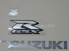 SUZUKI GSX-R 1000 2009 BLACK DECAL KIT