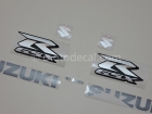 SUZUKI GSX-R 1000 2009 BLACK DECAL KIT