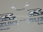 SUZUKI GSX-R 1000 2008 BLACK DECAL KIT