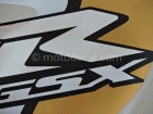 SUZUKI GSX-R 1000 2008 BLACK GOLD DECAL KIT