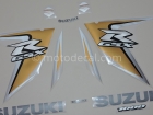 SUZUKI GSX-R 1000 2008 BLACK GOLD DECAL KIT