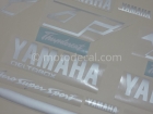 YAMAHA YZF-600R THUNDERCAT 1998-2001 RED DECAL KIT