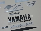YAMAHA YZF-600R THUNDERCAT 1998-2001 BLACK SILVER GOLD DECAL KIT