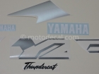 YAMAHA YZF-600R THUNDERCAT 1998-2001 BLACK SILVER GOLD DECAL KIT