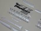 YAMAHA YZF-1000R THUNDERACE 1996-2001 BLACK SILVER DECAL KIT