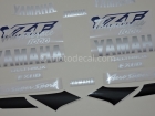 YAMAHA YZF-1000R THUNDERACE 1996-2001 BLUE BLACK DECAL KIT