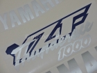YAMAHA YZF-1000R THUNDERACE 1996-2001 BLUE BLACK DECAL KIT